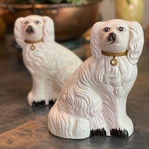 Staffordshire Dog Bookends (reproduction)